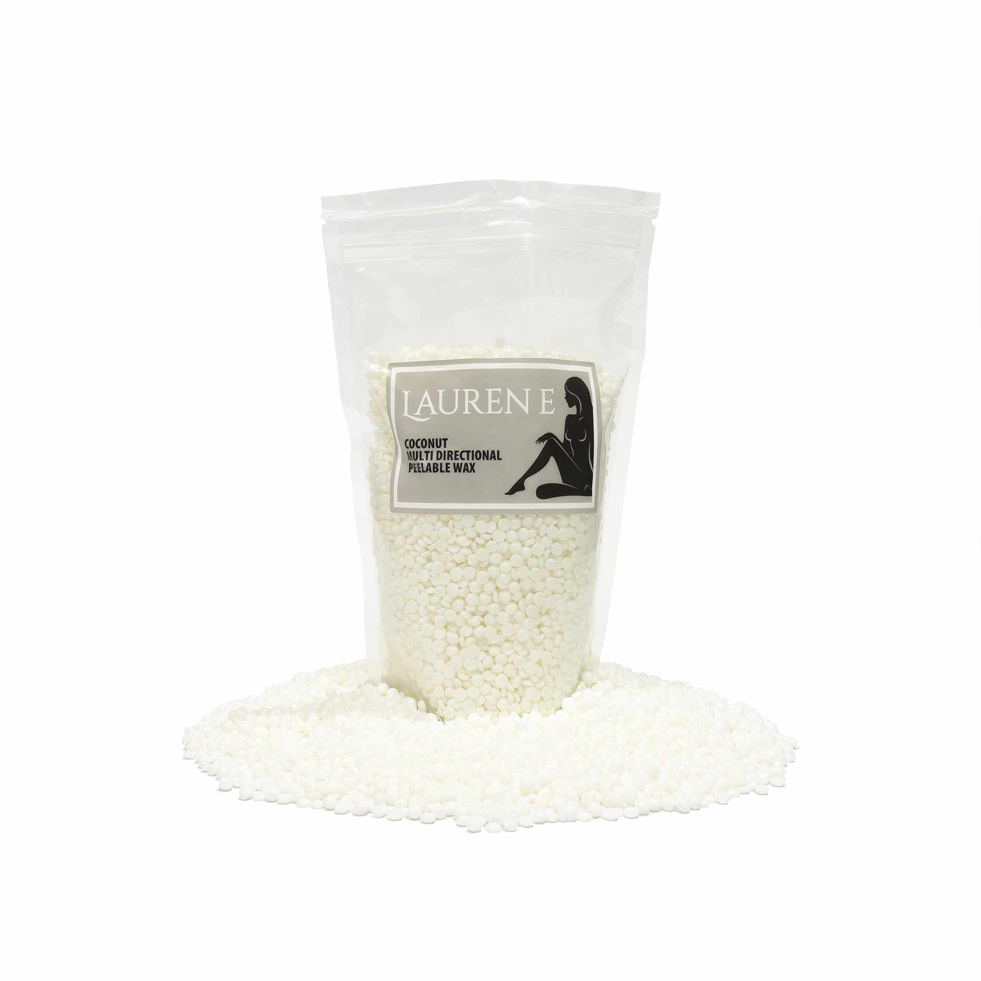 Lauren-E - Coconut Multidirectional Peelable Wax - Bag