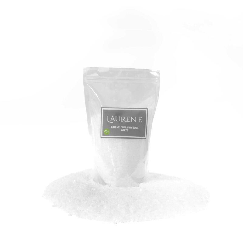 Lauren E Low Melt Paraffin Wax White