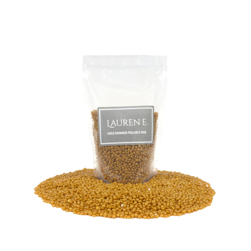 Lauren E Gold Shimmer Peelable Wax